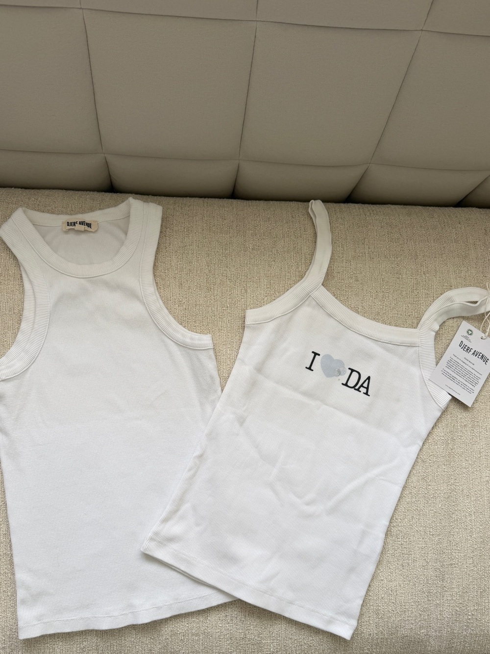 2 tank tops Djerf Avenue